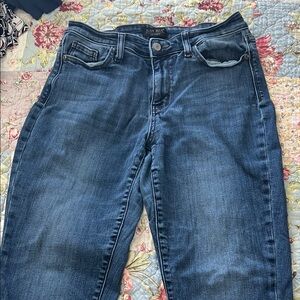 Judy Blue Women's Dark Blue Boyfriend Jeans